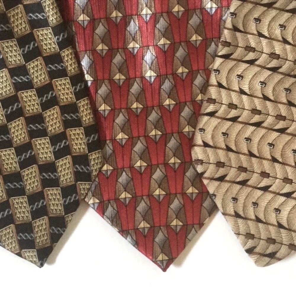 3 Men’s Silk Neckties